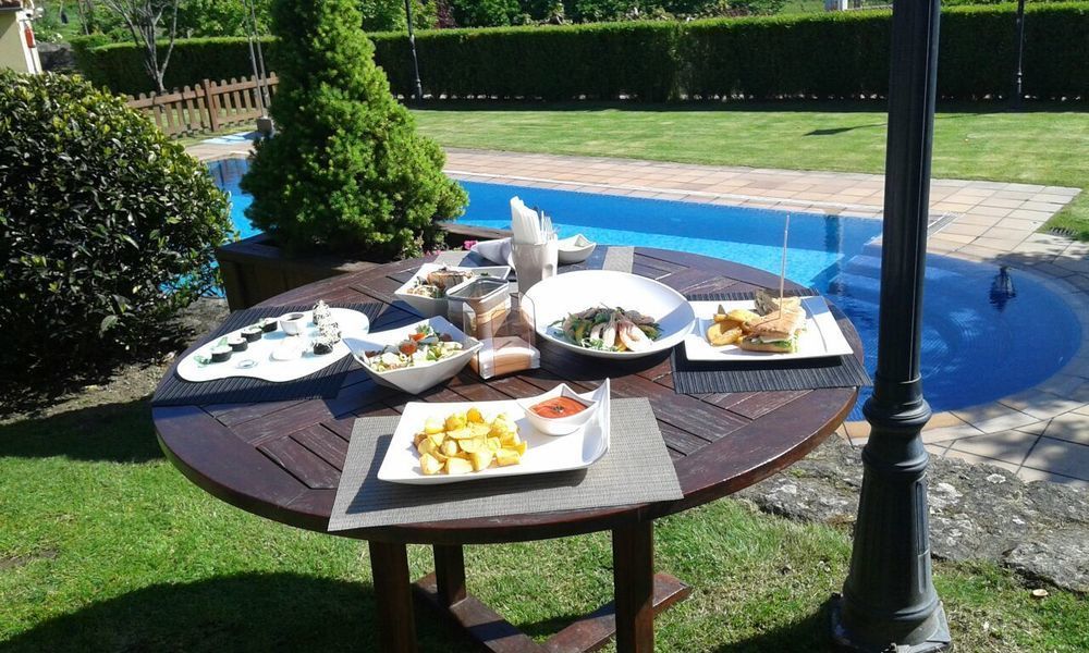 Hotel Pazo De Adran Milladoiro Zewnętrze zdjęcie